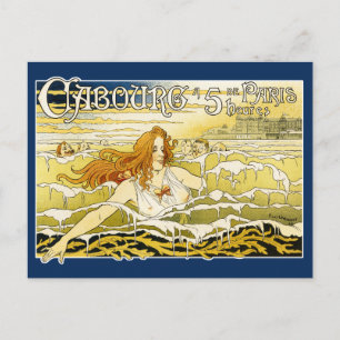 Postcard: Art Nouveau - Casino de Cabourg Postcard