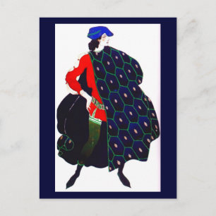 Postcard-Art of Fashion-Bakst 19 Postcard