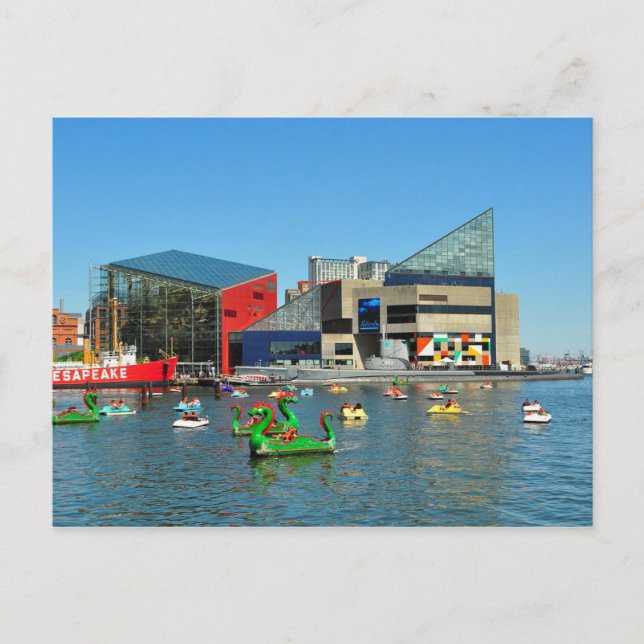 Postcard Baltimore National Aquarium, USA (Front)
