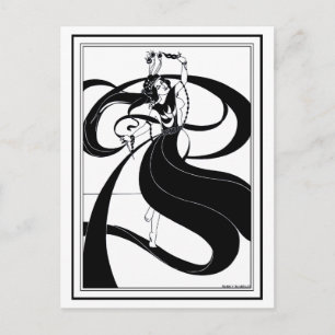 Postcard: Beardsley Illustration Postcard