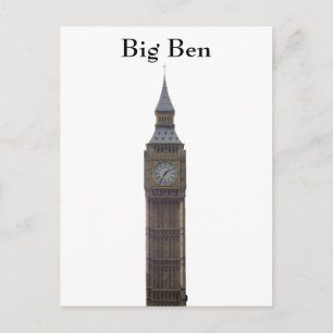 Postcard: Big Ben Clock Tower Postcard