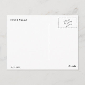 POSTCARD BRIGITTE BARDOT 2
