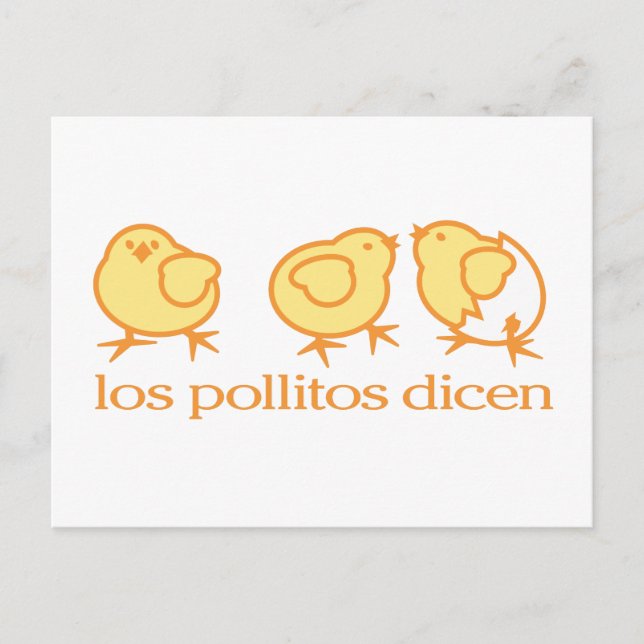 Postcard by Los Pollitos Dicen (Front)