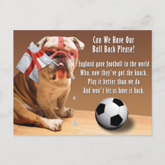 Postcard - Can We Have Our Ball Ba... - Customized