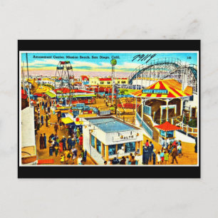 Postcard-Carnival/Amusement-7 Postcard