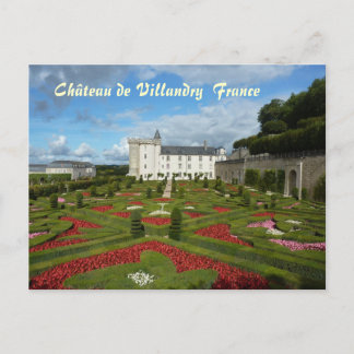 POSTCARD - Château de Villandry France