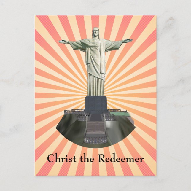 Postcard: Christ the Redeemer Statue Postcard (Front)