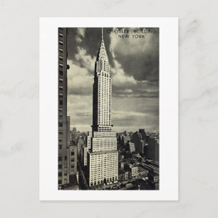 Postcard, Chrysler Building, New York City Postcard