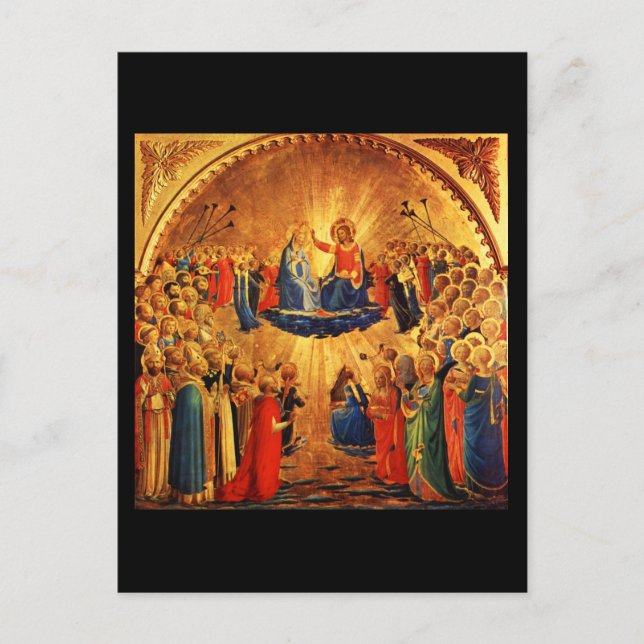 Postcard-Classic Art-Angelico 17 Postcard (Front)