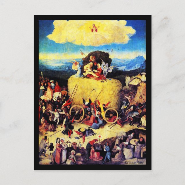 Postcard-Classic Art-Bosch 12 Postcard (Front)