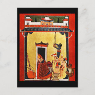 Postcard-Classic Art-Indischer Maler 17 Postcard