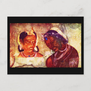 Postcard-Classic Art-Indischer Maler 2 Postcard