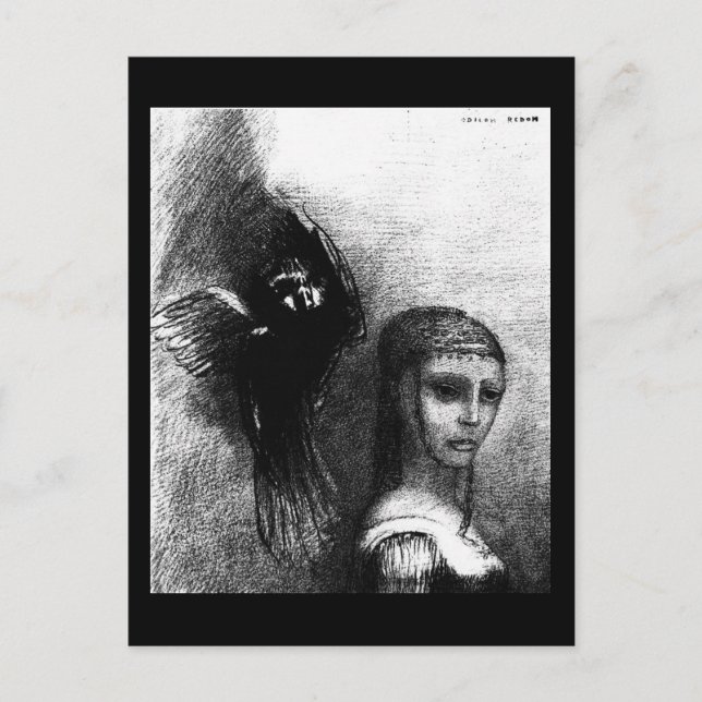 Postcard-Classic Art-Redon 16 Postcard (Front)