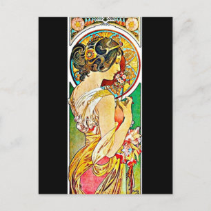 Postcard-Classic/Vintage-Alphonse Mucha 66 Postcard