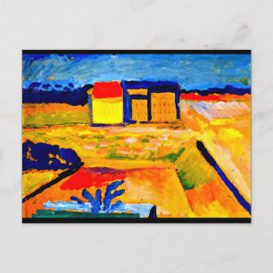 Postcard-Classic/Vintage Art-August Macke 3 Postcard