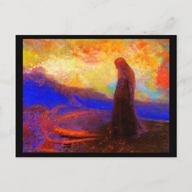 Postcard-Classic/Vintage Art-Redon 43 Postcard (Front)