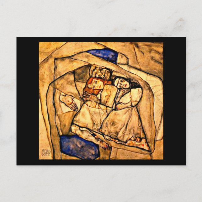 Postcard-Classic/Vintage-Egon Schiele 27 Postcard (Front)