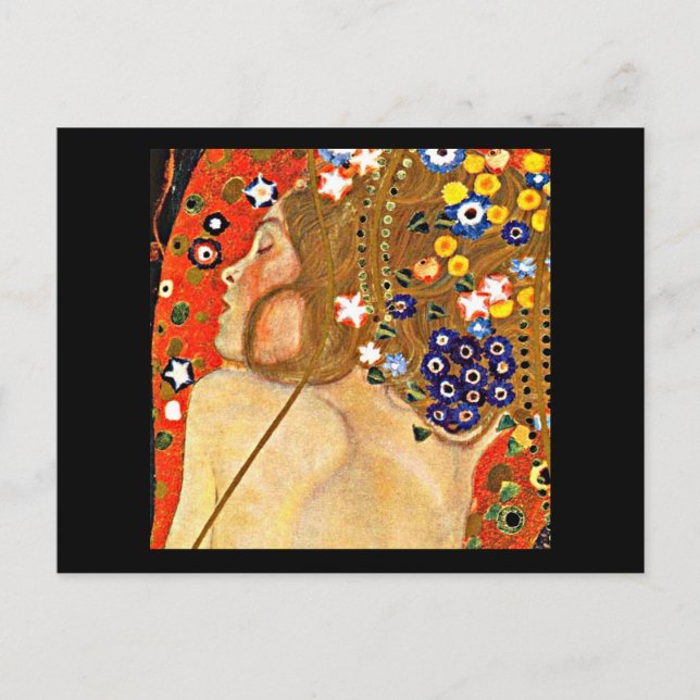 Postcard-Classic/Vintage-Gustav Klimt 6 Postcard (Front)