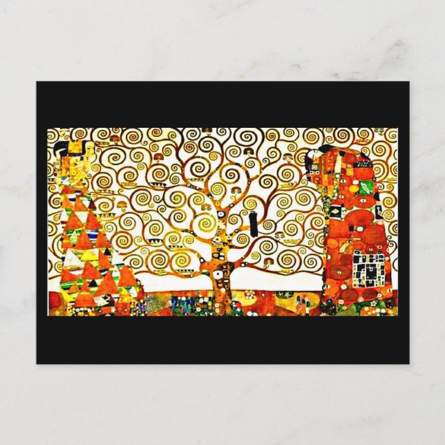 Postcard-Classic/Vintage-Gustav Klimt 7 Postcard (Front)