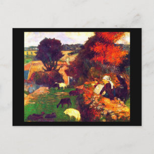 Postcard-Classic/Vintage-Paul Gauguin 16 Postcard