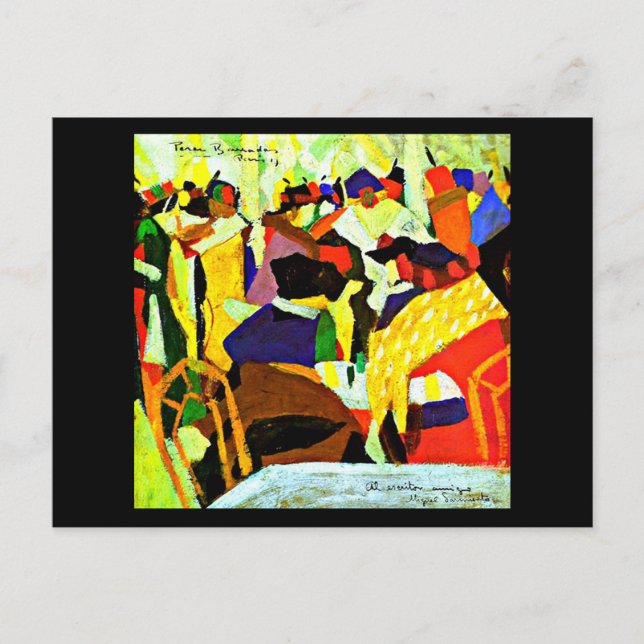 Postcard-Classic/Vintage-Rafael Barradas 7 Postcard (Front)