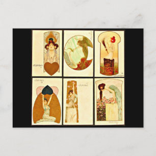 Postcard-Classic/Vintage-Raphael Kirchner 25 Postcard