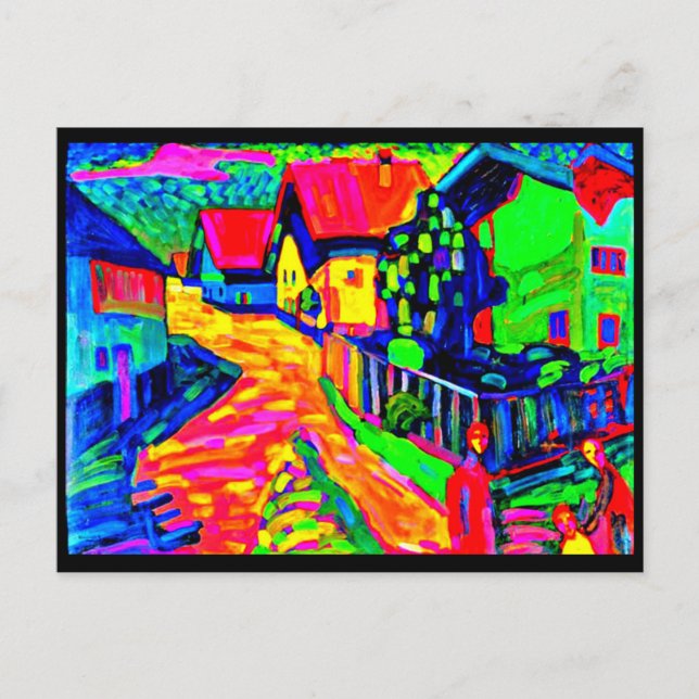 Postcard-Classic/Vintage-Wassily Kandinsky 28 Postcard (Front)