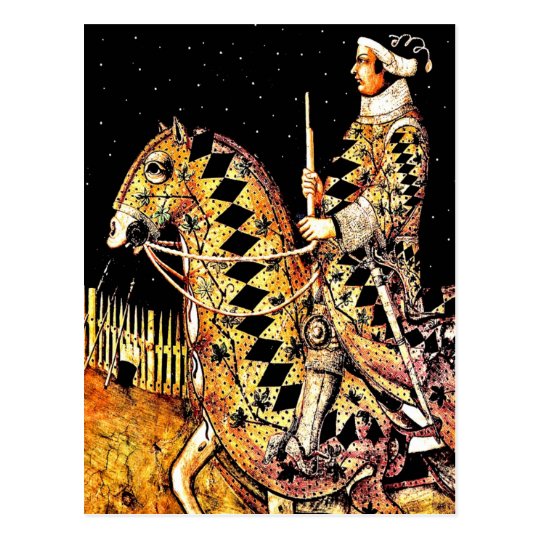 Postcard: "Commander On Horseback" Postcard