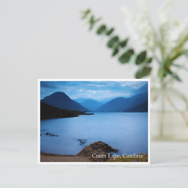 Postcard - Crater Lake Cumbria (Standing Front)