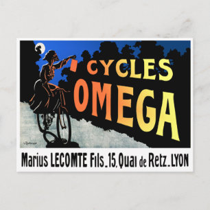 Postcard: Cycles Omega Postcard