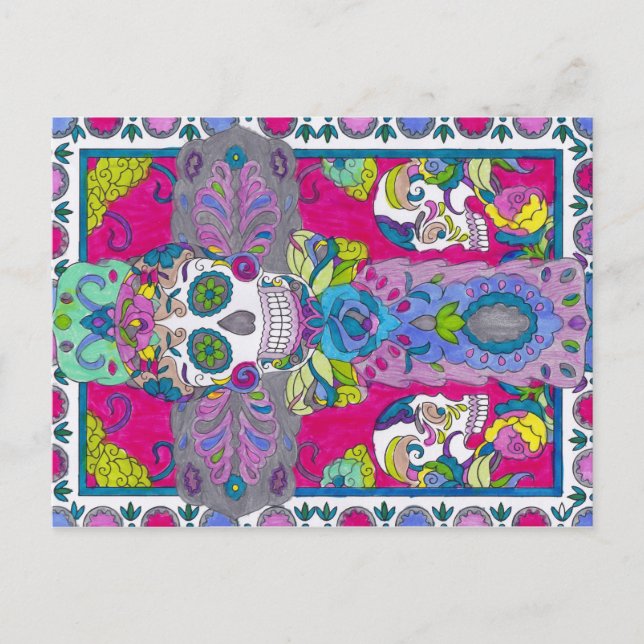 Postcard - Day of the Dead 7 (Front)