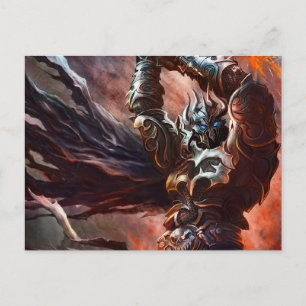 Postcard - Death Knight Close-up