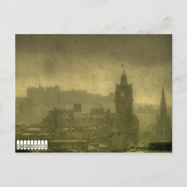 Postcard Edinburgh Vintage (Front)