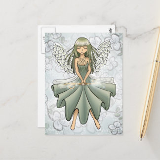 Postcard - Fairy Summoning Spring Design