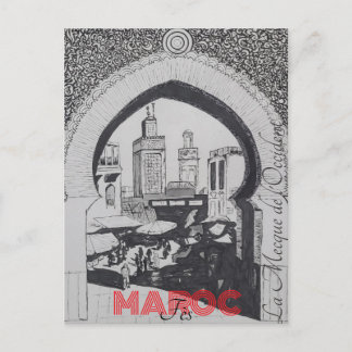 Postcard Fez Morocco