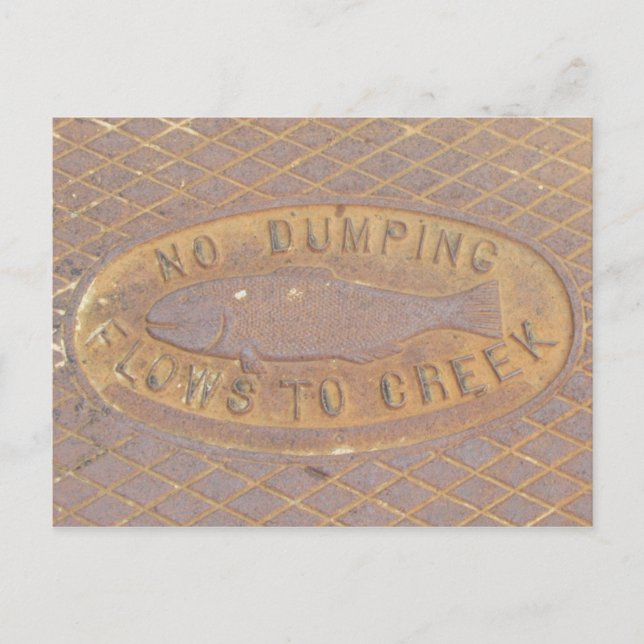 Postcard - Flows to Creek (Front)