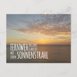 Postcard for dreamers & globetrotters