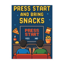 Postcard for Retro Gamer Friends