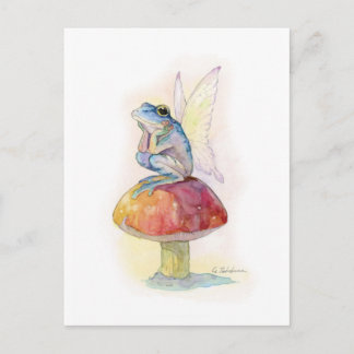 Postcard Frog Fairy