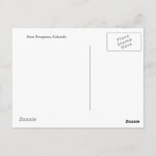 Postcard from Evergreen, Colorado