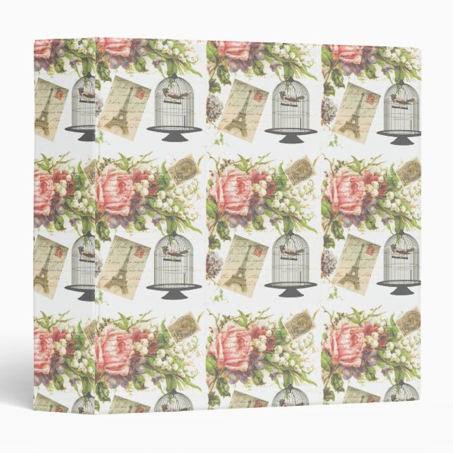 Postcard From France Binder (Front/Spine)