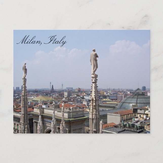 Postcard from Milan, Italy (Front)