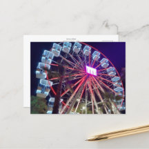 postcard _ gatteo a mare _ ferris wheel