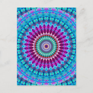 Postcard Geometric Mandala G382