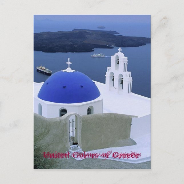Postcard - Greek islands (Front)