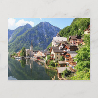 Postcard Hallstatt, Austria