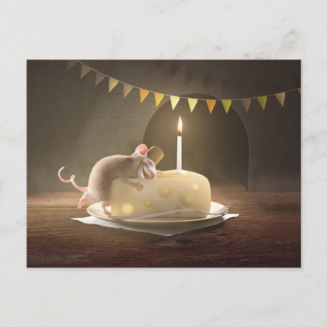 Postcard: "Happy Birthday" Postcard (Front)