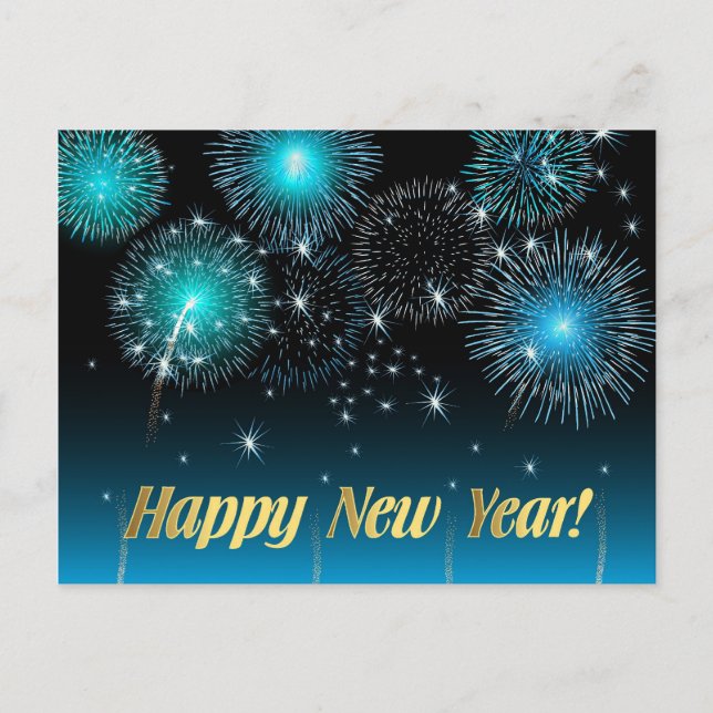 Postcard Happy New Year (Front)