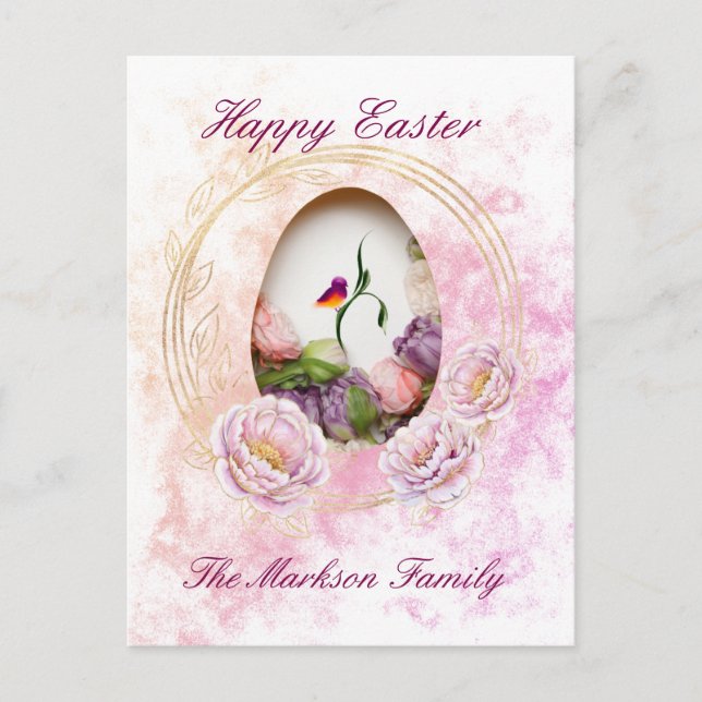 Postcard holiday card  (Front)