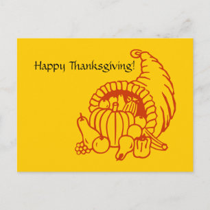 Postcard - Horn of Plenty